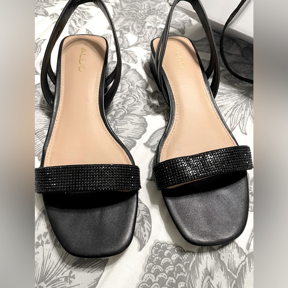 Aldo black heels